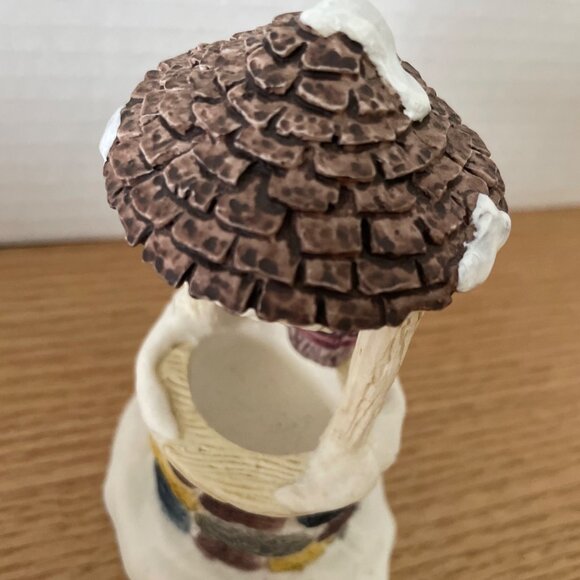 Vintage Lemax Stone Wishing Well Christmas Village Accessory Caldor Made Taiwan - Picture 7 of 11